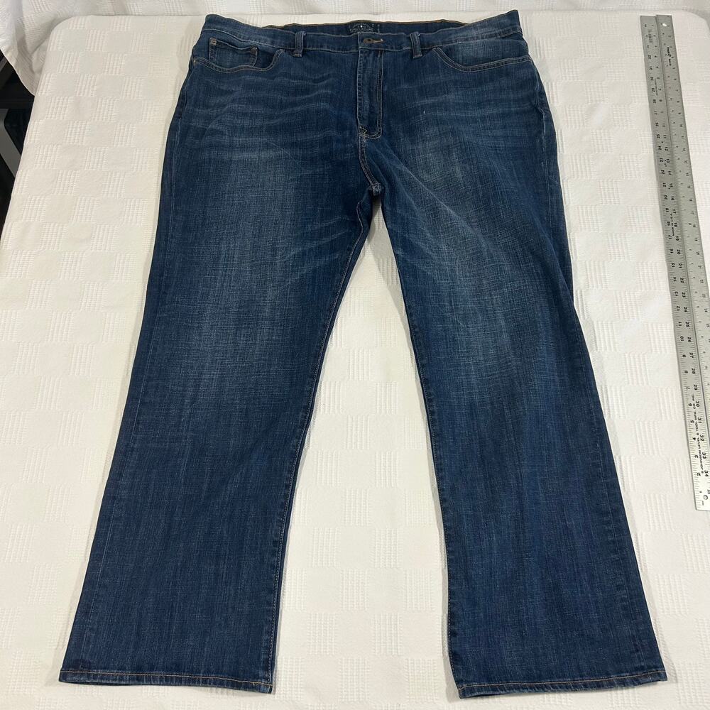 Lucky Brand Mens 46x32 Jeans 181 Relaxed Straight 98% Cotton 2% Spandex